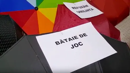 Protestul ,,umbrelelor TRISTE