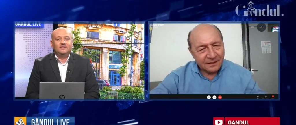 GÂNDUL LIVE. Traian Băsescu: „Moțiunea nu are șanse, politica românească e plină de oameni care își declară principiile, dar nu și le respectă”