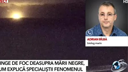 Apariție stranie în largul Mării Negre noaptea trecută, chiar în timpul furtunii care a lovit litoralul