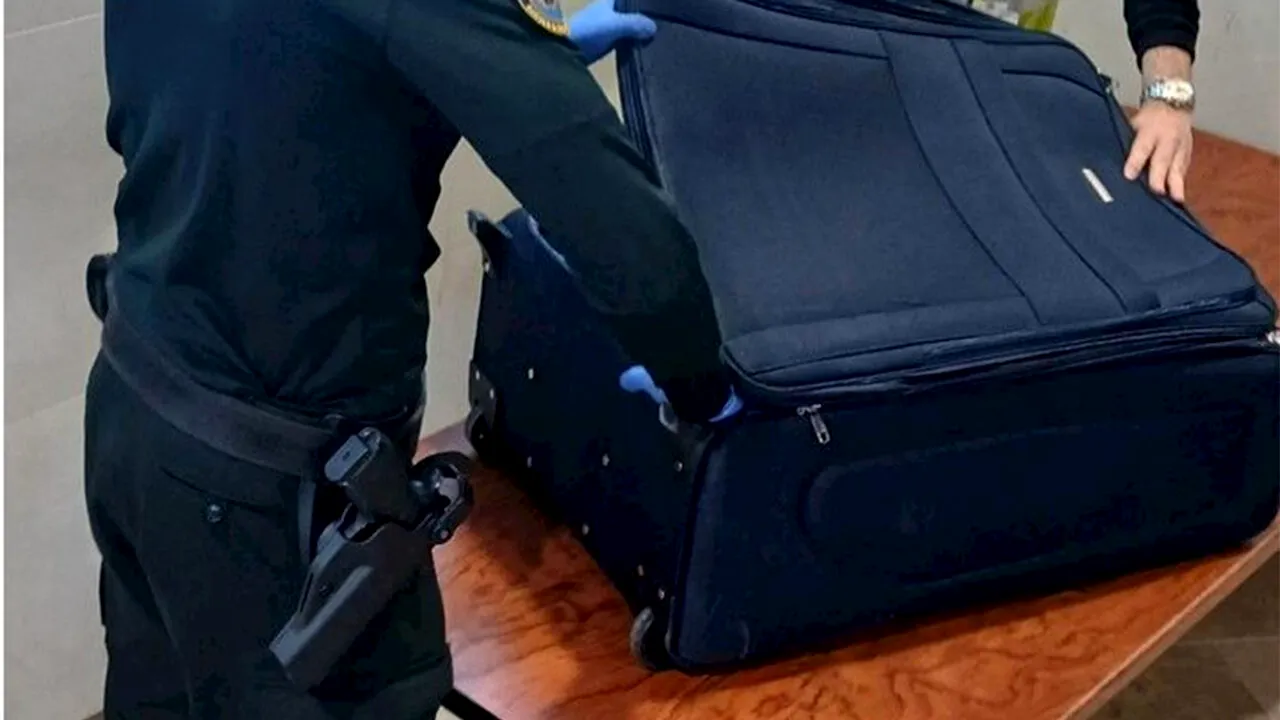 Ce au putut găși vameșii spanioli în valiza unui român. Când au desfăcut geamantanul, au crezut că nu văd bine