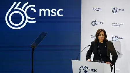 Vicepreședintele american denunță ”brutalitatea” lui Putin /Kamala Harris vrea menținerea rolului SUA de lider global