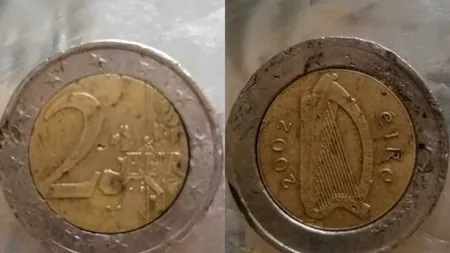 Cu cât se vinde o monedă de 2 euro cu „defect de tipărire”. Prețul exorbitant de pe site-ul de anunțuri