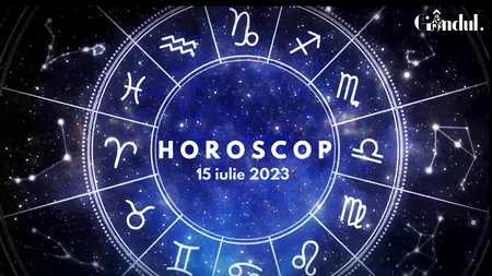 VIDEO | Horoscop zilnic sâmbătă, 15 iulie 2023. O chestiune de ordin emoțional generează confuzie sau neînțelegeri, pentru unii nativi