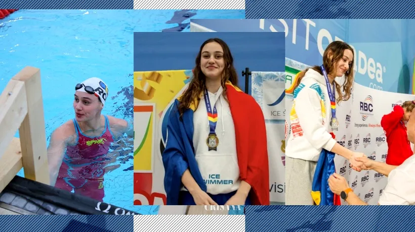 RECORD MONDIAL! Povestea unei campioane: Simona Chiru câștigă medalia de aur la Campionatul European de Înot în Ape Înghețate: Ți se taie respirația