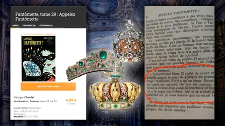 De unde s-au inspirat hoții. Jaful secolului de la Luvru a fost descris de un francez, într-o carte pentru copii, din 1961: