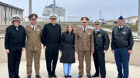 PREMIERĂ la comandamentul din interiorul Bazei Militare 99 Deveselu. O femeie va conduce divizia Naval Support Facility