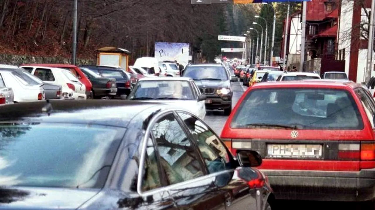Trafic intens pe Valea Prahovei, dar și între Mangalia și Agigea