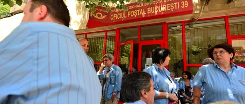  20.000 de angajați din Poșta Română sunt în grevă japoneză 