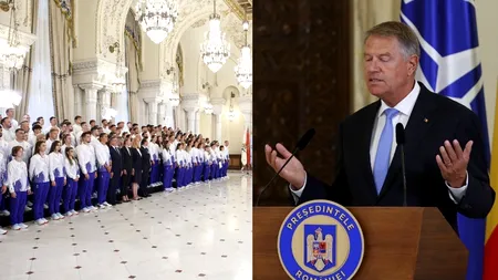 Echipa Olimpică TEAM ROMANIA a fost primită la Palatul Cotroceni de președintele Klaus Iohannis. Una dintre canotoare a leșinat