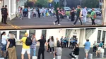 Protest firav la poarta lui Nicușor Dan pentru demisia șefului SPP, Lucian Pahonțu. Printre cele câteva zeci de persoane, prezente la Cotroceni, se află și protestatari de serviciu, apropiați de USR