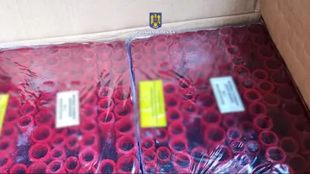 Poliția Bucrești a confiscat O TONĂ de artificii și petarde dintr-o locuință din Capitală