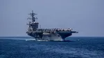 Pentagonul publică imagini cu portavionul USS Abraham Lincoln după ce iranienii au pretins că l-au avariat