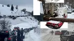 🚨 Cod galben de ninsori în jumătate de țară, detalii de ultimă oră pentru Gândul, de la ANM. Zeci de mașini blocate pe drumul spre Rânca, copaci doborâți de zăpadă