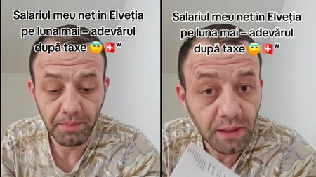 Un român, muncitor în Elveția, a devenit viral, după ce a dezvăluit ce salariu primește lunar: 