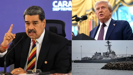 Maduro îl acuză pe Trump că vrea să-l răstoarne de la conducere. Distrugătoare americane au fost observate lângă coasta Venezuelei