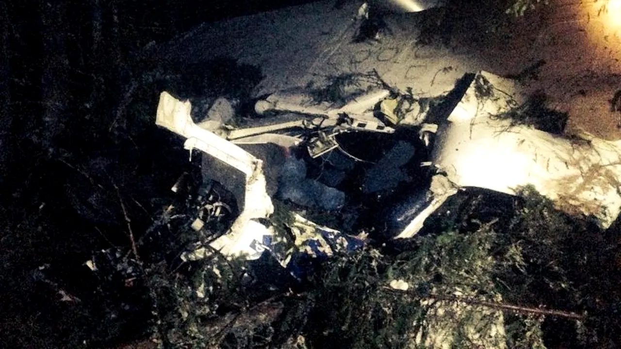 Procuror: Avionul prăbușit în Apuseni nu avea cutie neagră, ci doar alte aparate de bord