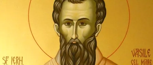 Sfântul Vasile, unul dintre cei mai mari ai <i class='ep-highlight'>Bisericii</i> Ortodoxe, sărbătorit pe 1 ianuarie