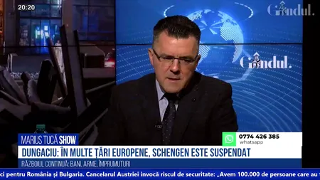 VIDEO | Dan Dungaciu: „Dacă nu putem intra în Schengen până la începutul anul viitor, se schimbă regulile”
