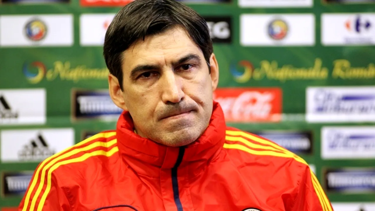 Mircea Sandu, după umilința României în Olanda: Le cer scuze suporterilor, dar Victor Pițurcă rămâne la națională