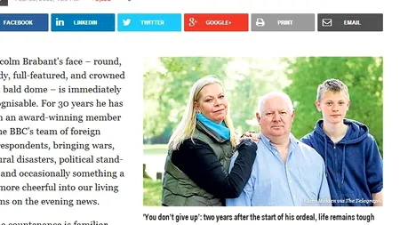 Un corespondent de război povestește că a ajuns 