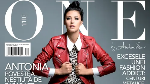 Antonia, cover-story în The ONE de octombrie