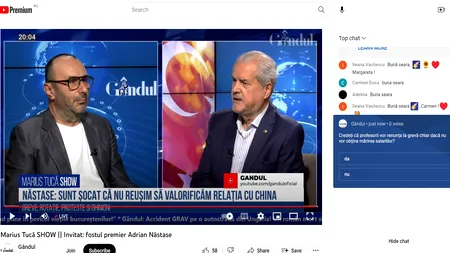 POLL Marius Tucă Show: „Credeți că profesorii vor renunța la grevă, chiar dacă nu vor obține mărirea salariilor?”