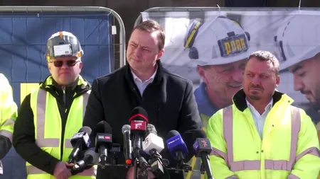 CNAIR: „Evoluții bune pe cele 4 loturi ale autostrăzii Sibiu-Pitești (108,94 km), prima autostradă din România care traversează Carpații!”