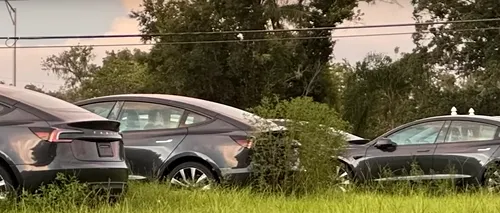 MISTERUL mașinilor Tesla, fabricate anul acesta și abandonate pe un câmp din Florida. Părerile sunt împărțite