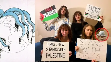 Fostul ambasador al Israelului în România, replică DURĂ pentru Greta Thunberg după ce activista a postat un mesaj pro-Palestina