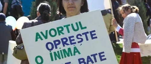 400 de oameni protestează față de avort, timp de o lună, la Timișoara: ''Nimeni nu vorbește despre asta''