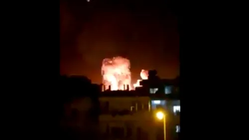 VIDEO | Portul sirian Latakia, lovit de rachete israeliene marți dimineață