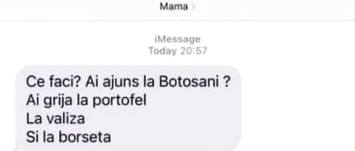 BANCUL ZILEI | Mama: Ai ajuns la Botoșani? Ai grijă la portofel!