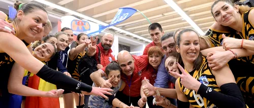 CSM București , prima echipă din România într-o finală de cupă europeană la volei