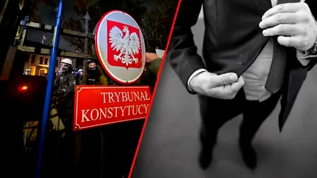 Președintele Poloniei, Karol Nawrocki, cu haina ruptă după îmbrâncelile de la Tribunalul Constituțional