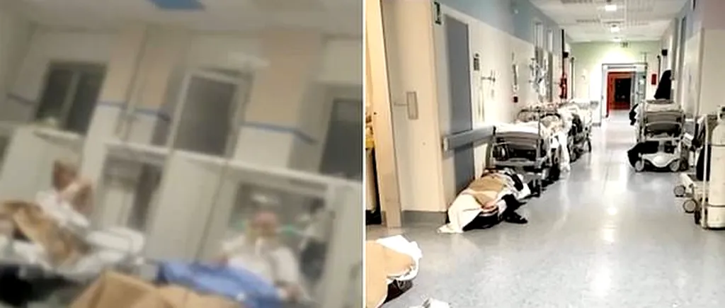 Sistemul de sănătate din Italia se prăbușește. Imagini șocante arată pacienți, ajutați să respire cu ventilatoare, întinsi pe coridoarele spitalului