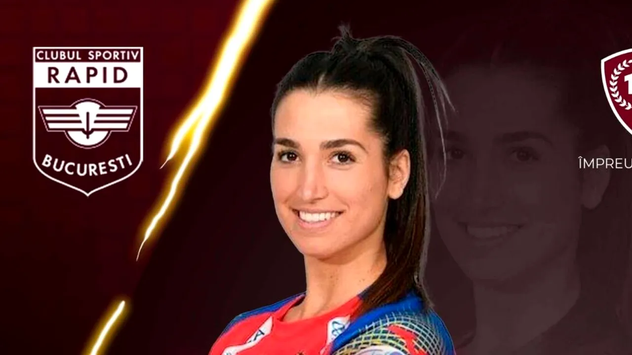Rapid a transferat o vicecampioană mondială! Cine e Lara Gonzalez Ortega