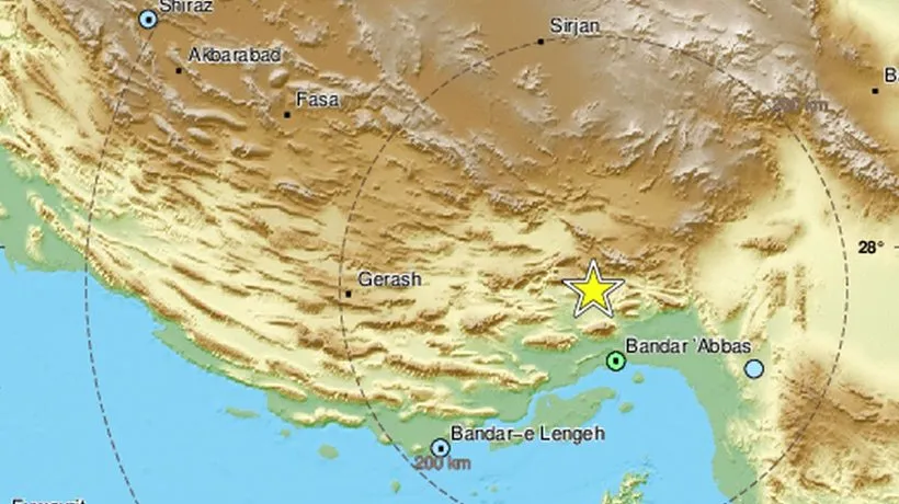 Două cutremure puternice au avut loc în Iran. Primul deces confirmat