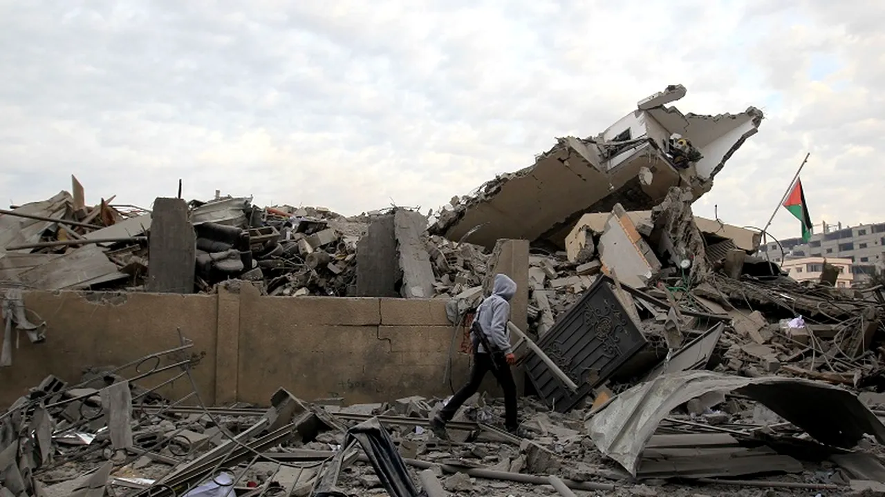 Conflictul din Gaza, la cote maxime. Israelul a distrus complet Cartierul general al Guvernului Hamas