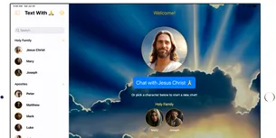Inteligența artificială vă ajută să pălăvrăgiți cu Iisus sau cu Satana. Cât costă o conversație cu Adam și Eva