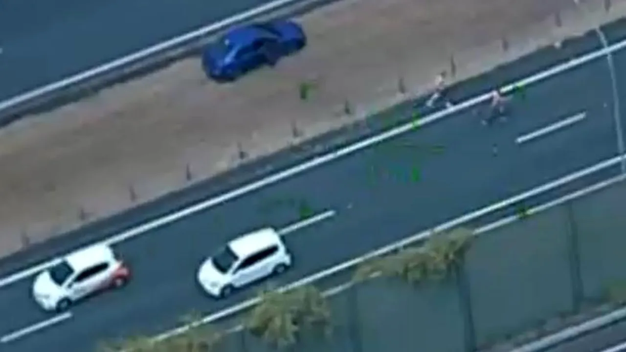 Acesta nu este un joc video. Ce a surprins elicopterul poliției din New South Wales