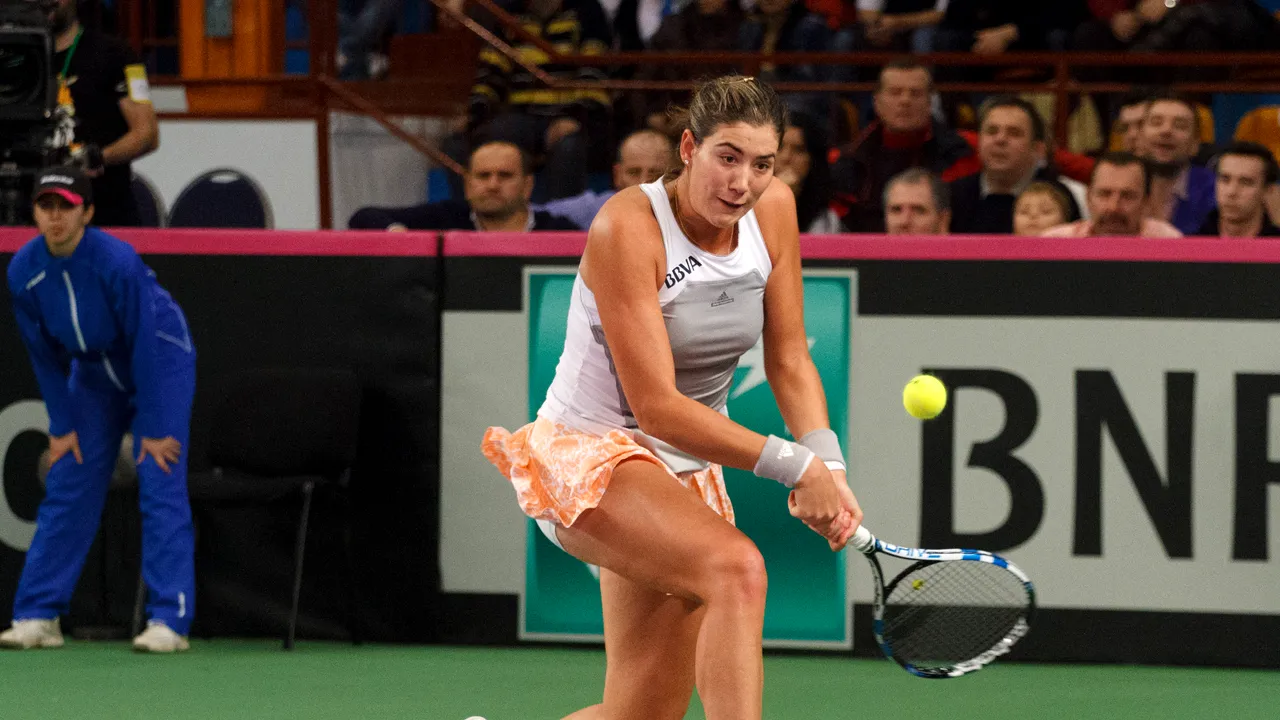 Prima reacția a Garbinei Muguruza, după ce a învins-o pe Simona Halep la Fed Cup