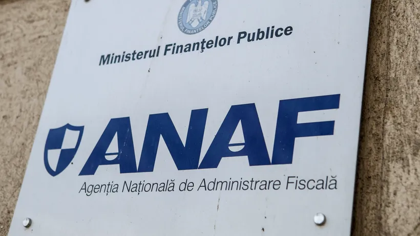 ANAF a publicat “lista ruşinii” pentru al doilea trimestru al anului 2022