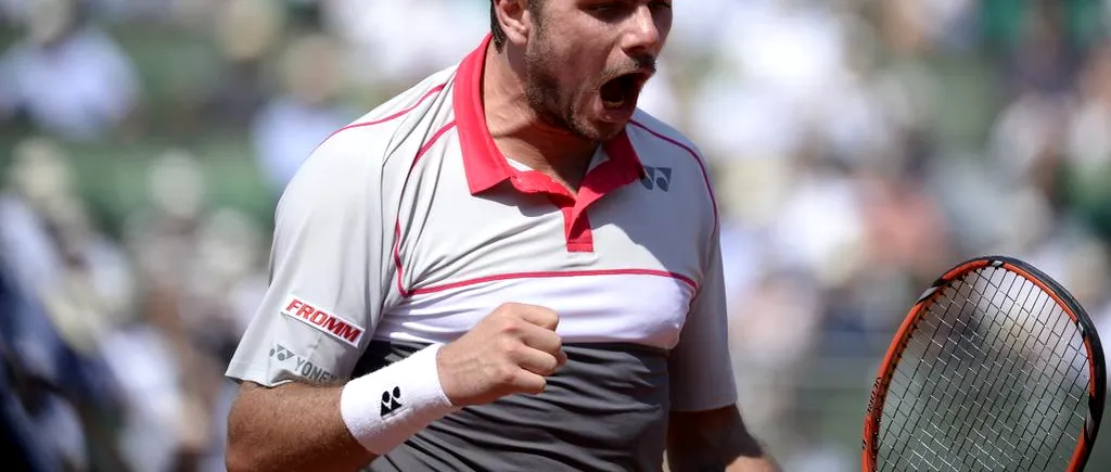 Wawrinka l-a învins pe Djokovici și a câștigat turneul de la Roland Garros
