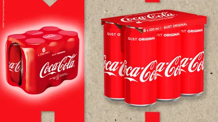 PREMIERĂ. Investiție Coca-Cola de două milioane euro în fabrica de la Timișoara. Tehnologia Keel Clip™ înlocuiește folia de plastic cu un carton biodegradabil