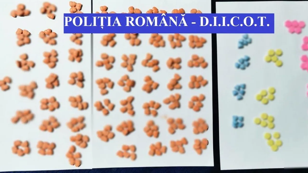 Bărbat din Alba, prins în flagrant în timp ce încerca să vândă sute de comprimate de ecstasy - GALERIE FOTO
