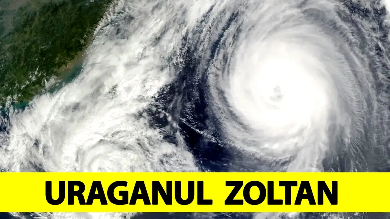 Avertisment-șoc al meteorologilor: Vine uraganul Zoltan! Ce zone din Europa va afecta, înainte de Crăciun
