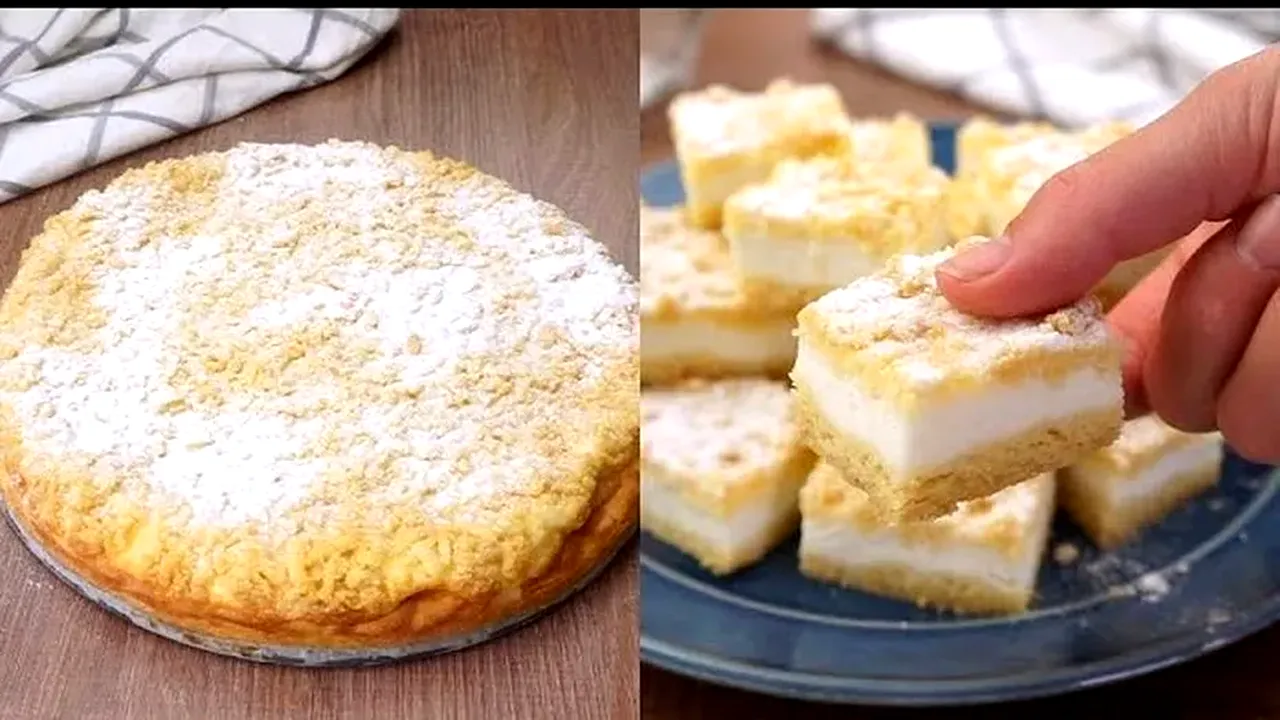 Plăcintă cu iaurt – cea mai SIMPLĂ rețetă, cu aluat făcut acasă