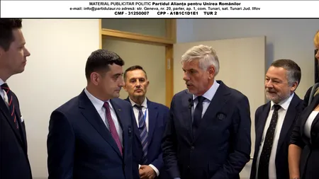 George Simion, întâlniri - fulger cu liderii europeni/ 