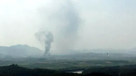 EXPLOZIE. Coreea de Nord a aruncat în aer sediul biroului de legătură cu Coreea de Sud. Sora liderului nord-coreean, Kim Jong Un, a avertizat, sâmbătă, că Coreea de Sud va fi martora unei tragedii