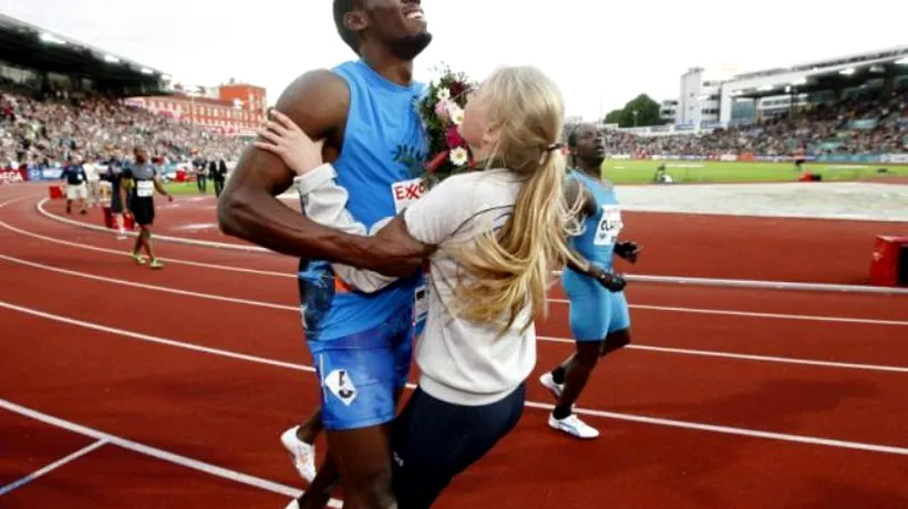 Final de cursă cu emoții pentru Usain Bolt